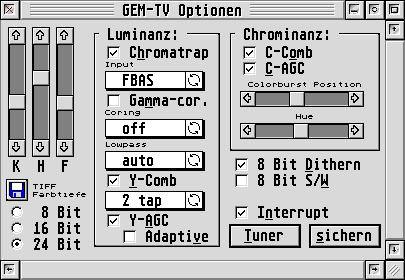 Bild: Der Optionen-Dialog