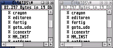 Pixelm&uuml;ll bei zu kleinen Elementen eines Fenster