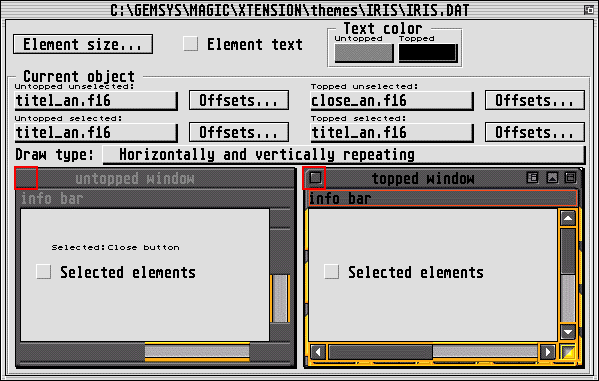Bild des NatFrame Window Designers