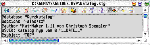 Darstellung von ASCII-Dateien